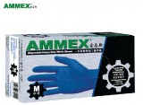 愛馬斯一次性耐用丁腈手套(耐用型,無粉,麻麵,深藍色） 一盒價